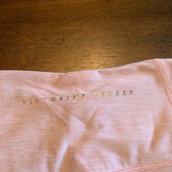 Victoria's Secret Athletic Leggings Size 2 Light Pink - Picture 3 of 4